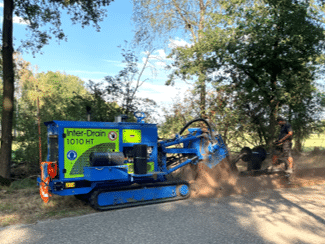 Machinale inbouw wortelscherm