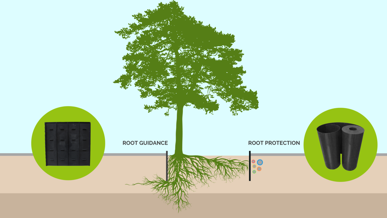Root protection or root guidance? GreenMax