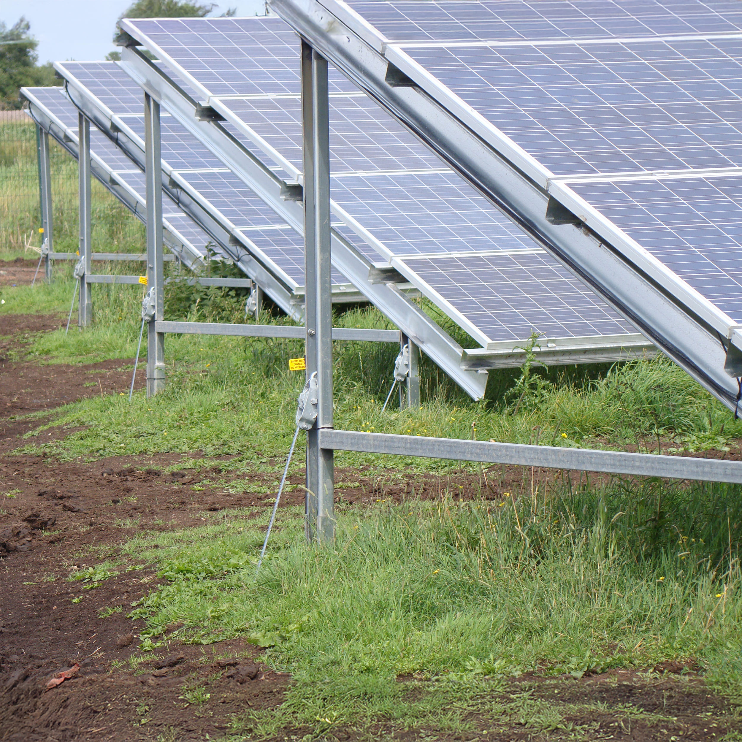 Zonnepanelen verankeren