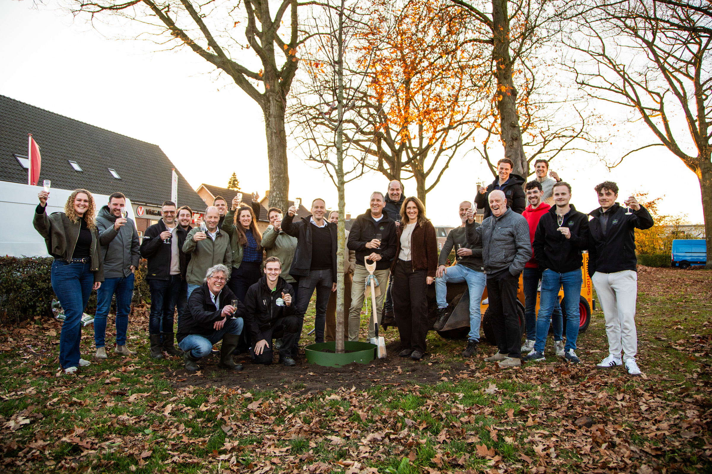 Greenmax Jubileumboom geplant op Den Dolvert in Heeswijk-Dinther