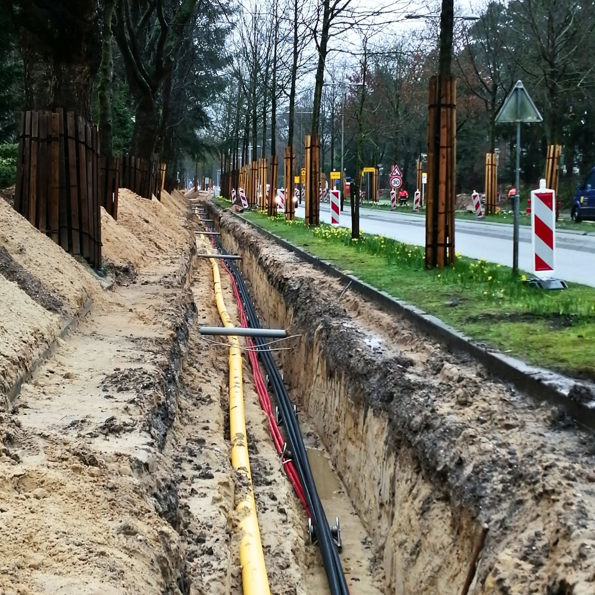 Kabels en leidingen in conflict met boomwortels (3)