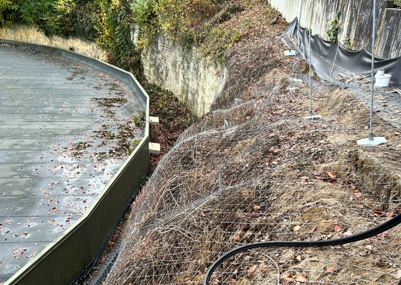 Wilhelminatoren Valkenburg terrein - Vulcan - talud stabilisatie - klapankers - GreenMax (2)