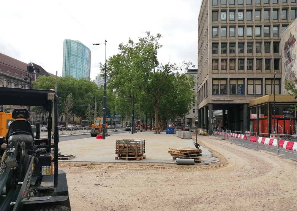 Coolsingel Rotterdam - GreenMax TreeBuilders - TreeParker - reconstruction - revitalising trees