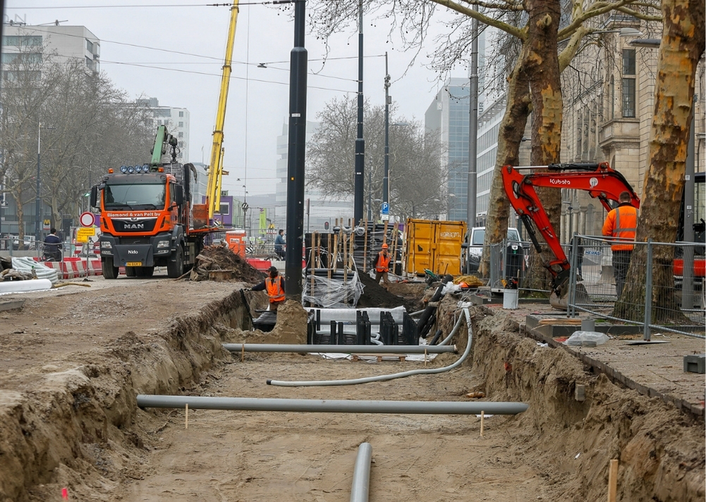 Coolsingel Rotterdam - GreenMax TreeBuilders - TreeParker - reconstruction - revitalising trees