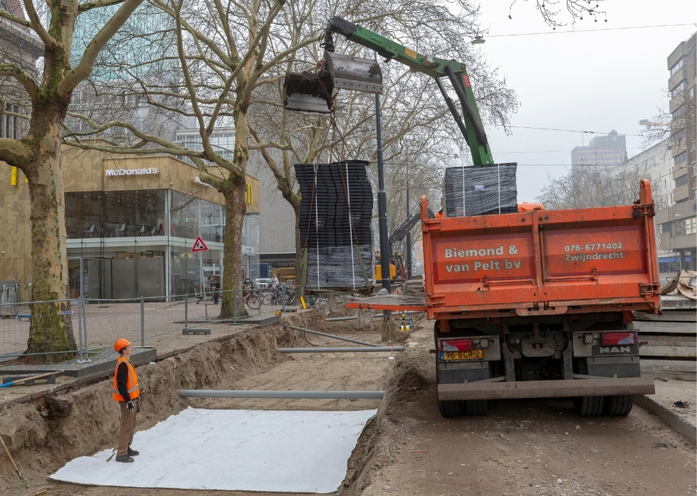 Coolsingel Rotterdam - GreenMax TreeBuilders - TreeParker - reconstruction - revitalising trees