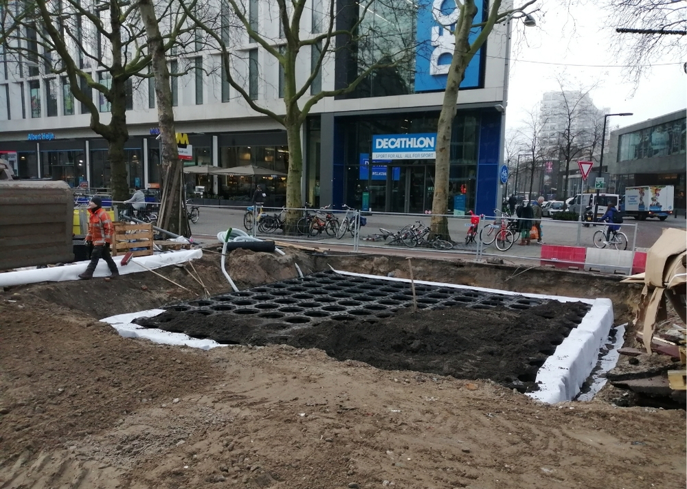 Coolsingel Rotterdam - GreenMax TreeBuilders - TreeParker - reconstruction - revitalising trees