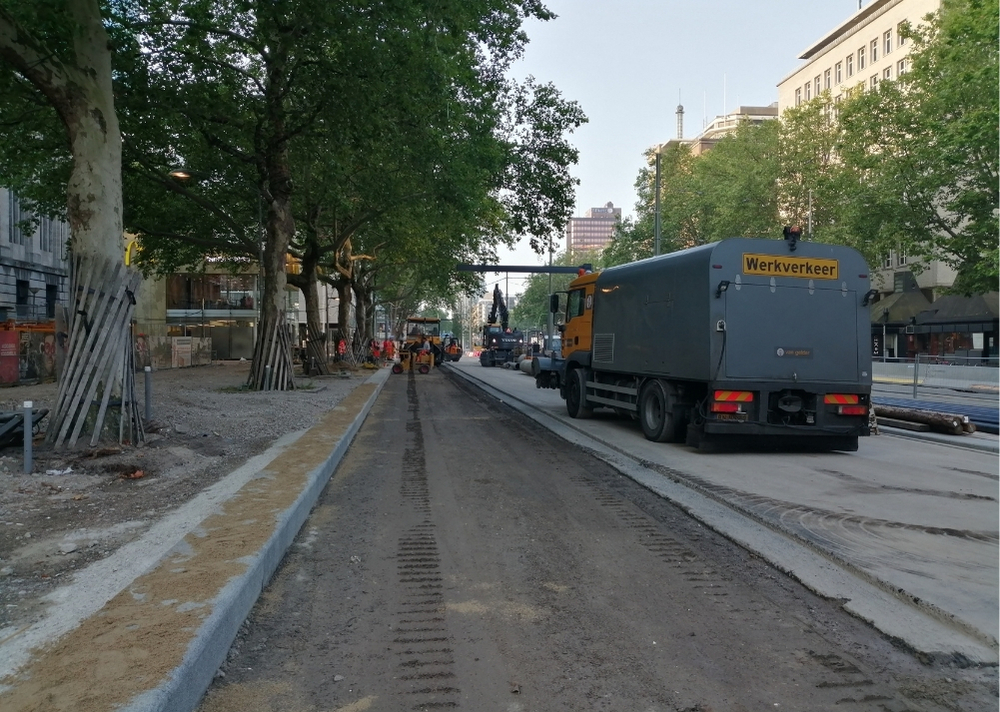 Coolsingel Rotterdam - GreenMax TreeBuilders - TreeParker - reconstruction - revitalising trees